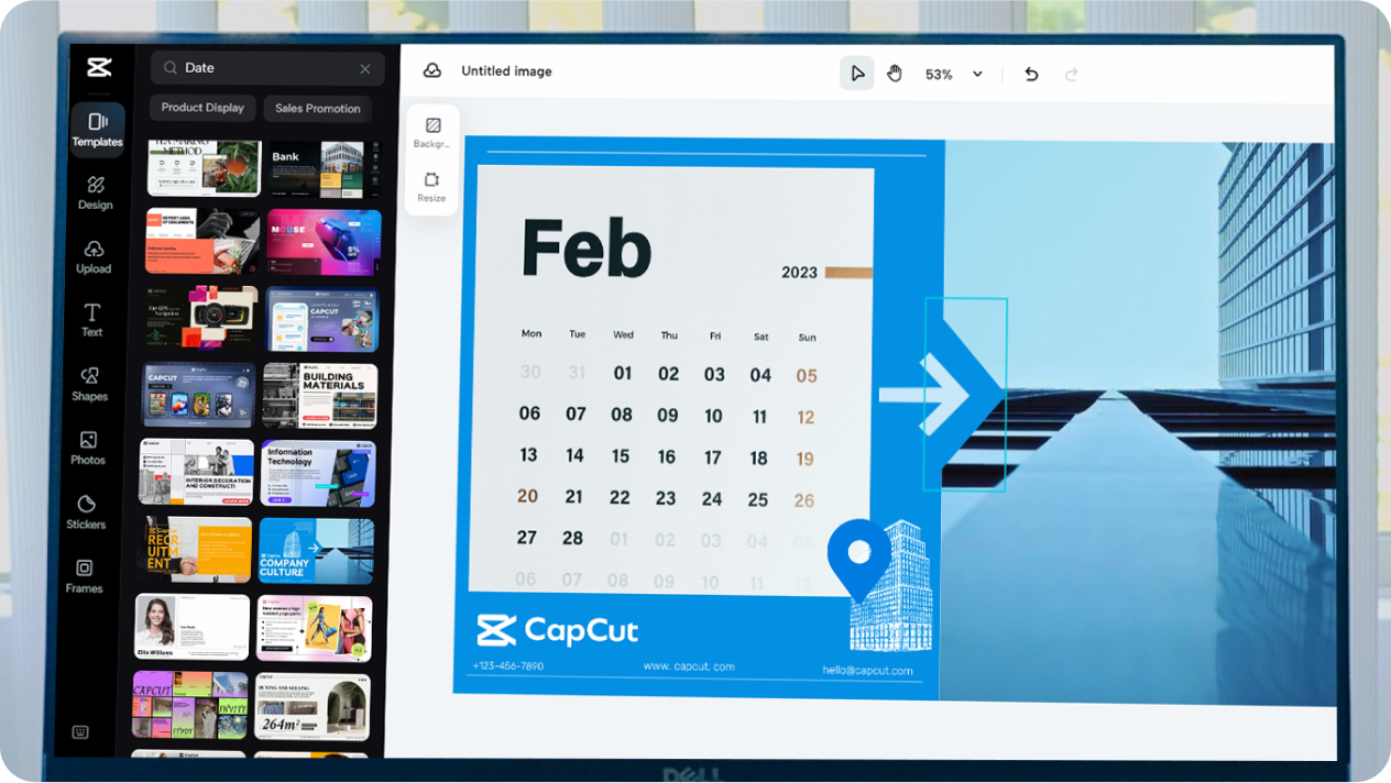 Create destination-themed cards
